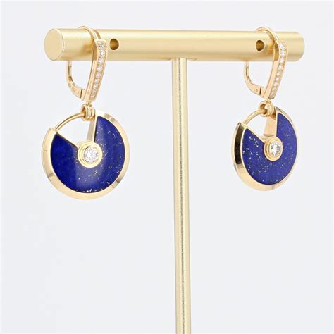 boucle d'oreille amulette cartier|Amulette de Cartier collection .